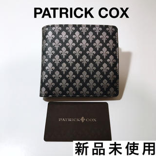 パトリックコックス(PATRICK COX)の【セール★】新品未使用 パトリックコックス 財布 革 黒 銀 男女兼用(財布)