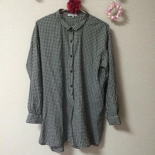 グローバルワーク(GLOBAL WORK)のGLOBAL WORK♡ギンガム柄シャツ(シャツ/ブラウス(長袖/七分))