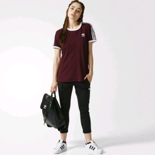 アディダス(adidas)のadidas Originals adicolorアディダスオリジナルスパンツ黒(クロップドパンツ)