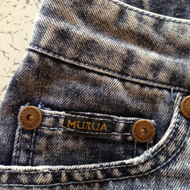 MURUA(ムルーア)の値下げ* ハイウエストショートパンツ レディースのパンツ(ショートパンツ)の商品写真