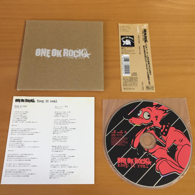 ONE OK ROCK(ワンオクロック)のONE OK ROCK 2ndミニアルバム 「Keep it real」 エンタメ/ホビーのCD(ポップス/ロック(邦楽))の商品写真