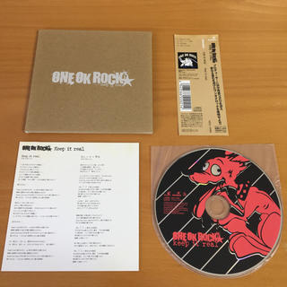 ワンオクロック(ONE OK ROCK)のONE OK ROCK 2ndミニアルバム 「Keep it real」(ポップス/ロック(邦楽))