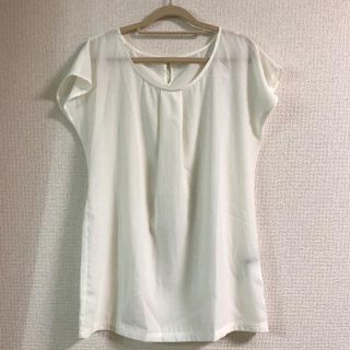 メイソングレイ(MAYSON GREY)の美品☆ホワイトブラウス(シャツ/ブラウス(半袖/袖なし))