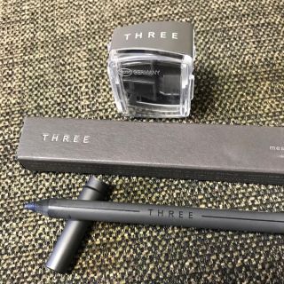 スリー(THREE)の美品☆THREEのアイライナーペンシル09とペンシルシャープナーN(アイライナー)