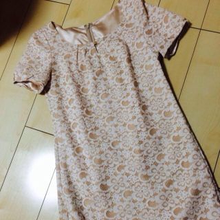 プロポーションボディドレッシング(PROPORTION BODY DRESSING)のプロポーション☆お花レースワンピース(ひざ丈ワンピース)