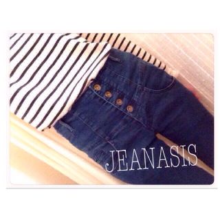 ジーナシス(JEANASIS)の◯美品 # ハイウエスト パンツ ◯(デニム/ジーンズ)