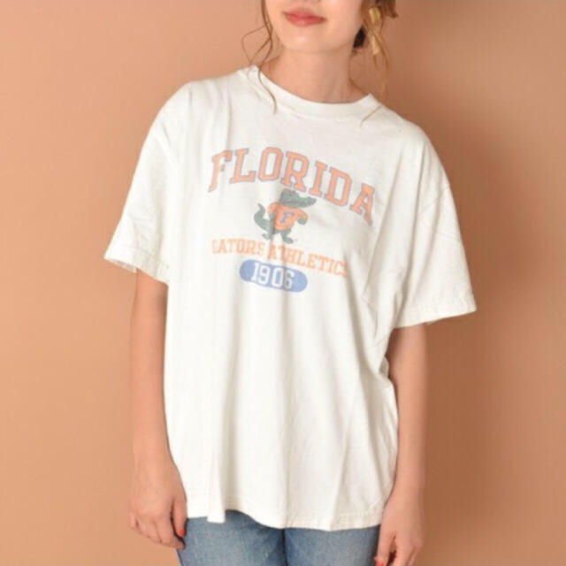 SHIPS for women(シップスフォーウィメン)のCOLLEGE Tシャツ レディースのトップス(Tシャツ(半袖/袖なし))の商品写真