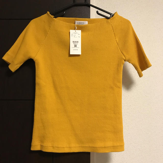 LOWRYS FARM(ローリーズファーム)の新品ローリーズファーム☆リブT レディースのトップス(Tシャツ(半袖/袖なし))の商品写真