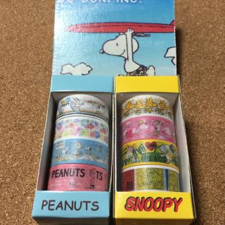 スヌーピー(SNOOPY)のスヌーピ＊マスキングテープ ８P(テープ/マスキングテープ)