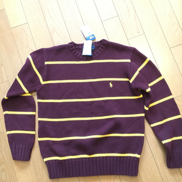 POLO RALPH LAUREN(ポロラルフローレン)のポロ ラルフローレン 春物セーター 男子130 新品 キッズ/ベビー/マタニティのキッズ服男の子用(90cm~)(ニット)の商品写真