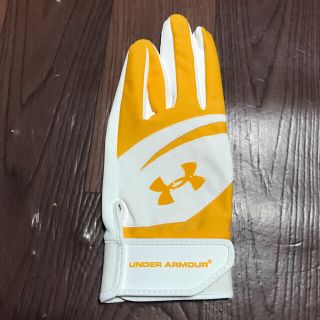 アンダーアーマー(UNDER ARMOUR)の値引品プロ野球支給 非売品 アンダーアーマー XL 左手守備手袋 グローブ(防具)