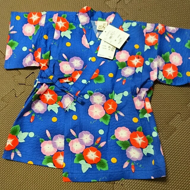 甚平　80cm  日本製 キッズ/ベビー/マタニティのベビー服(~85cm)(甚平/浴衣)の商品写真