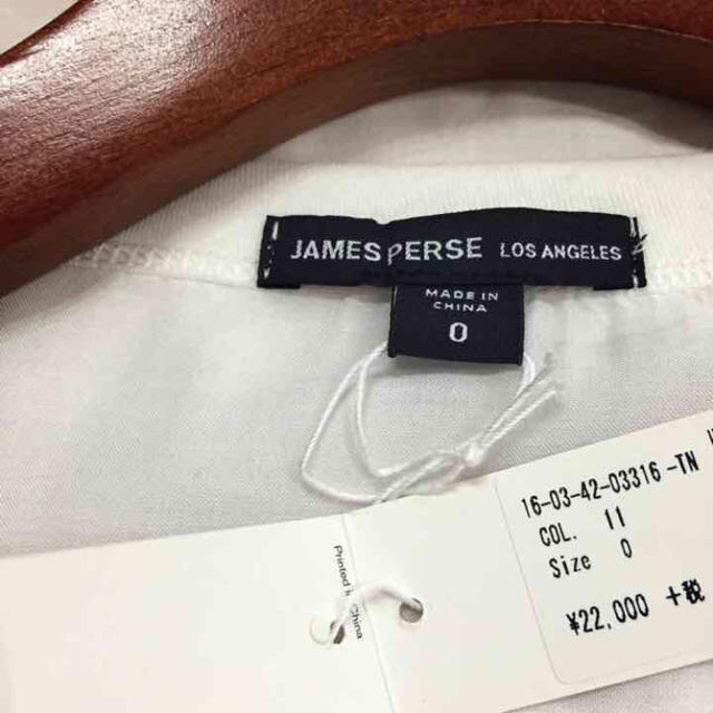 JAMES PERSE(ジェームスパース)のジェームスパース 新品タグ付き レディースのトップス(Tシャツ(半袖/袖なし))の商品写真