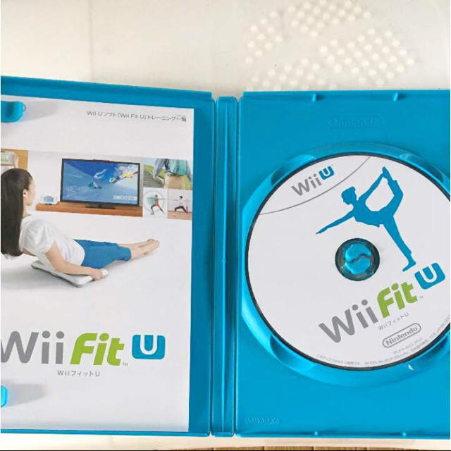 任天堂(ニンテンドウ)のWii fit U ソフト、ボード、メーターセット エンタメ/ホビーのゲームソフト/ゲーム機本体(家庭用ゲームソフト)の商品写真