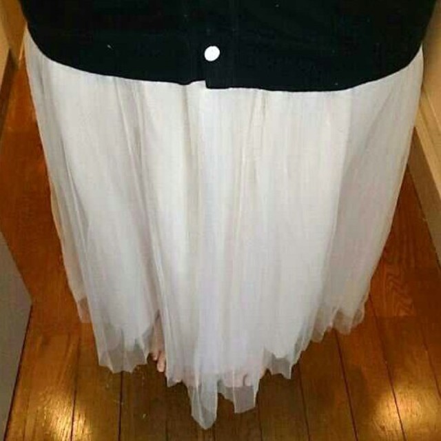 Ungrid(アングリッド)のUngrid♡チュール ロングスカート レディースのスカート(ロングスカート)の商品写真