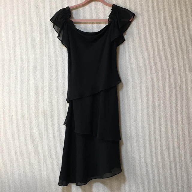 Marie Claire(マリクレール)のマリ・クレールの黒ドレス☆ レディースのフォーマル/ドレス(ミディアムドレス)の商品写真