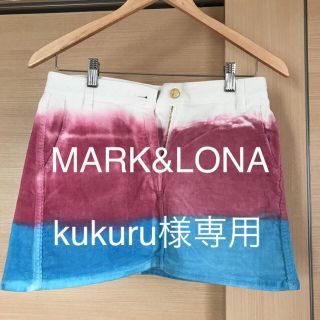 マークアンドロナ(MARK&LONA)のMARK&LONA レディースゴルフスカート(ウエア)