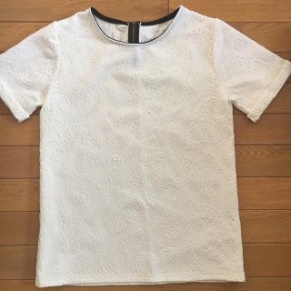 ザラ(ZARA)のZARA ペイズリートップス(カットソー(半袖/袖なし))