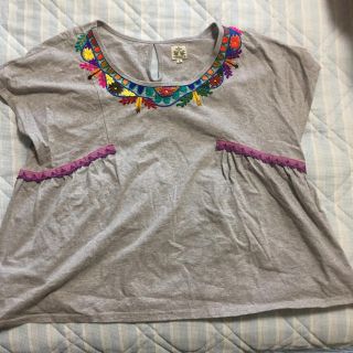 チチカカ(titicaca)のtiticaca チチカカ Tシャツ 刺繍 F(Tシャツ(半袖/袖なし))