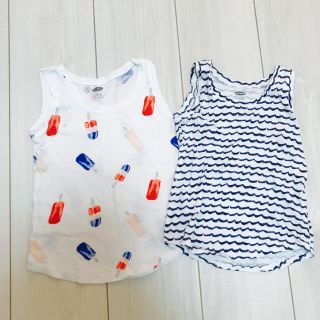 オールドネイビー(Old Navy)のタンクトップ ２枚セット(Tシャツ/カットソー)