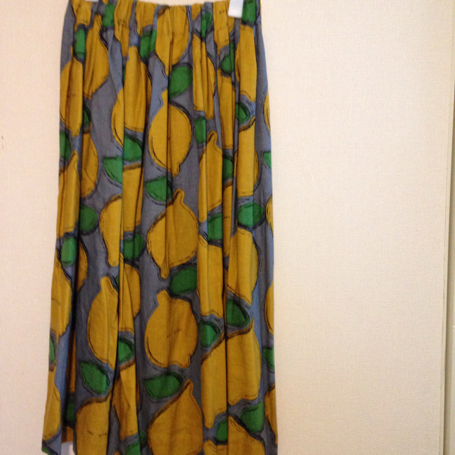 l'atelier du savon(アトリエドゥサボン)のプープレ レモンスカート レディースのスカート(ロングスカート)の商品写真