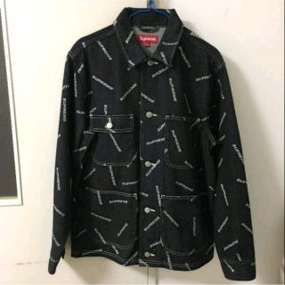 シュプリーム(Supreme)のDenim Logo Chore Coat [Supreme](Gジャン/デニムジャケット)