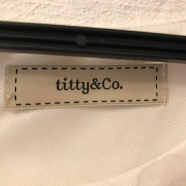 titty&co(ティティアンドコー)のtitty&co 透け花柄フリルOP レディースのワンピース(ミニワンピース)の商品写真