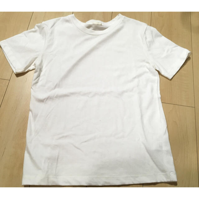 GU(ジーユー)のビスチェレイヤードTシャツ GU イエロー レディースのトップス(Tシャツ(半袖/袖なし))の商品写真