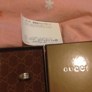 グッチ(Gucci)のGUCCI♡リング(リング(指輪))