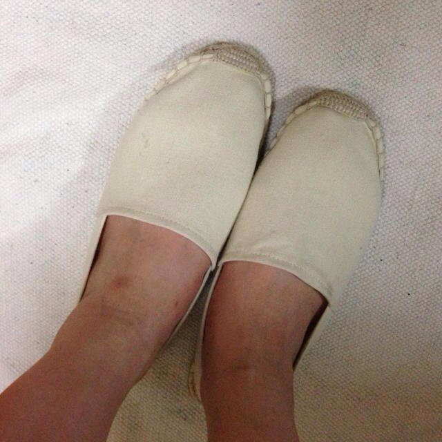 エスパドリーユ☆ベージュ☆37 レディースの靴/シューズ(サンダル)の商品写真
