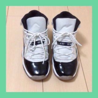 ナイキ(NIKE)のJORDAN11 GS CONCORD(スニーカー)