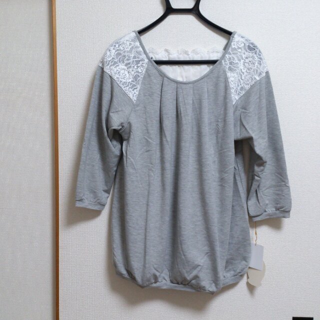 PROPORTION BODY DRESSING(プロポーションボディドレッシング)の新品♡レース カットソー レディースのトップス(カットソー(長袖/七分))の商品写真