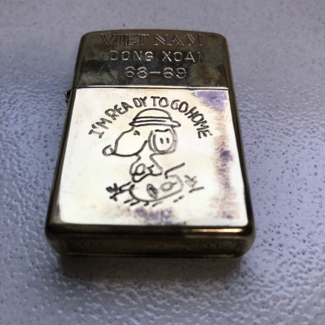 ZIPPO(ジッポー)のベトナム ジッポー スヌーピー ZIPPO インテリア/住まい/日用品の日用品/生活雑貨/旅行(その他)の商品写真