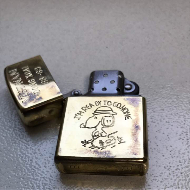 ZIPPO(ジッポー)のベトナム ジッポー スヌーピー ZIPPO インテリア/住まい/日用品の日用品/生活雑貨/旅行(その他)の商品写真