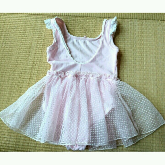 CHACOTT(チャコット)の女の子 バレエ レオタード  100 キッズ/ベビー/マタニティのキッズ服女の子用(90cm~)(その他)の商品写真