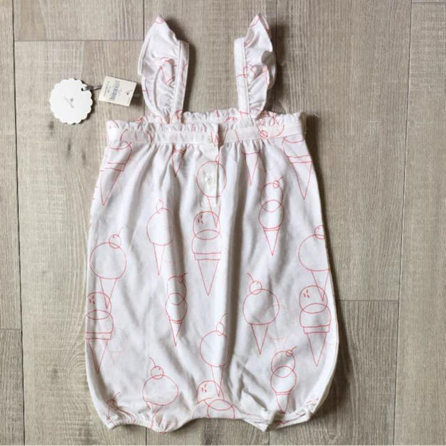 babyGAP(ベビーギャップ)のbabyGap アイスクリーム柄ロンパース キッズ/ベビー/マタニティのベビー服(~85cm)(ロンパース)の商品写真