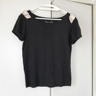 クチュールブローチ(Couture Brooch)の袖リボンTシャツ♡(Tシャツ(半袖/袖なし))