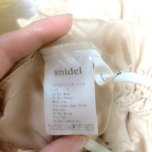 SNIDEL(スナイデル)のスナイデル♡ビスチェ レディースのトップス(ベアトップ/チューブトップ)の商品写真