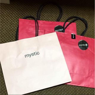 ミスティック(mystic)の薄ピンクのみになります！(ショップ袋)