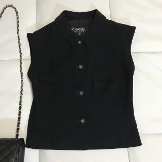 シャネル(CHANEL)のえいこりん様専用 ♡美品！CHANEL ジャケット ブラック(テーラードジャケット)