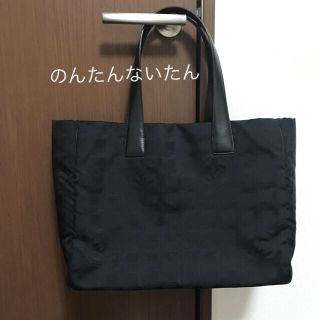 シャネル(CHANEL)のシャネル ニュートラベルライン MM 黒 ほぼ未使用(トートバッグ)