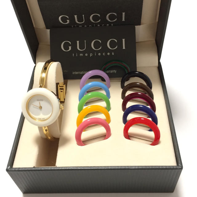 Gucci(グッチ)の1.超美品 グッチ GUCCI 時計 レディースのファッション小物(腕時計)の商品写真