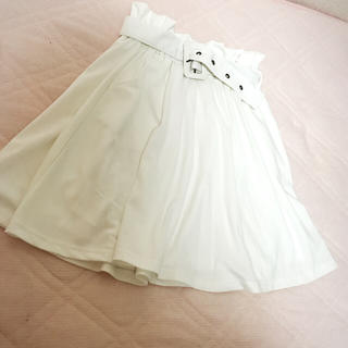 グレイル(GRL)の白スカート(ミニスカート)