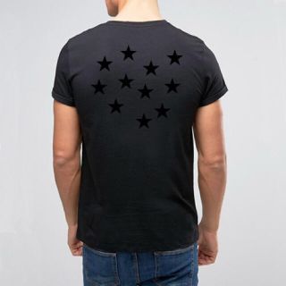 ロンハーマン(Ron Herman)のライズリヴァレンス ブラック 11スター Tシャツ blk(Tシャツ/カットソー(半袖/袖なし))