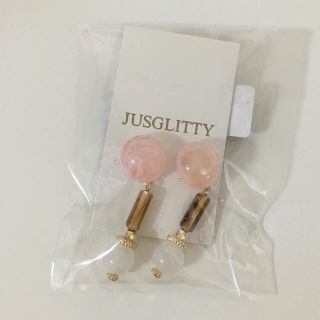 ジャスグリッティー(JUSGLITTY)のジャスグリッティー☆ノベルティ ピアス(ピアス)