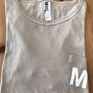 マーガレットハウエル(MARGARET HOWELL)のれんげ様専用☆  MHL ベージュTシャツ(Tシャツ/カットソー(半袖/袖なし))