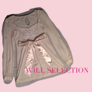 ウィルセレクション(WILLSELECTION)の送料込み♡WILL長袖トップス(カットソー(長袖/七分))