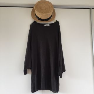 ネストローブ(nest Robe)のtumugu linen dolman sleeve ＊(ニット/セーター)