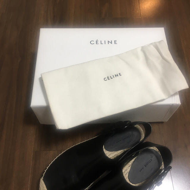 celine(セリーヌ)のとろろ様専用★一回使用のみ美品★セリーヌ フラットシューズ レディースの靴/シューズ(ローファー/革靴)の商品写真