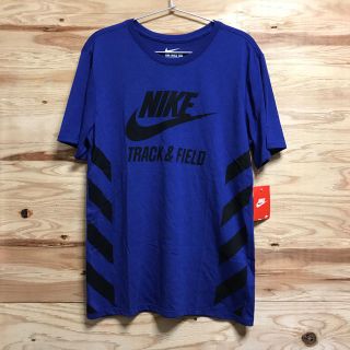 ナイキ(NIKE)の新品！ NIKE ナイキ М Tシャツ ブルー(Tシャツ/カットソー(半袖/袖なし))